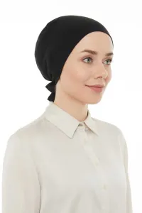 Lavender Penye Bone Dikişsiz Siyah