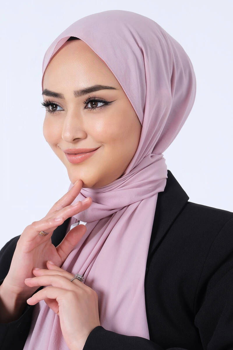 Koyu Pudra Asya Şal - 1