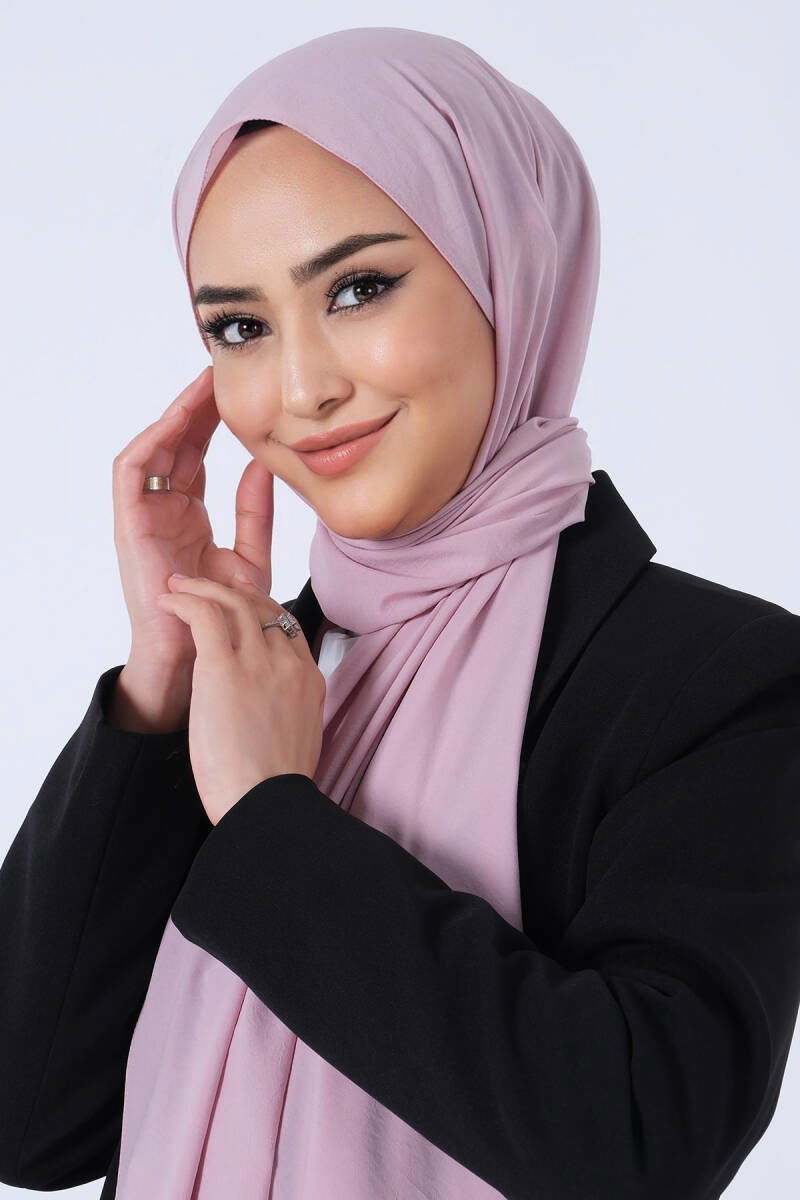 Koyu Pudra Asya Şal - 2