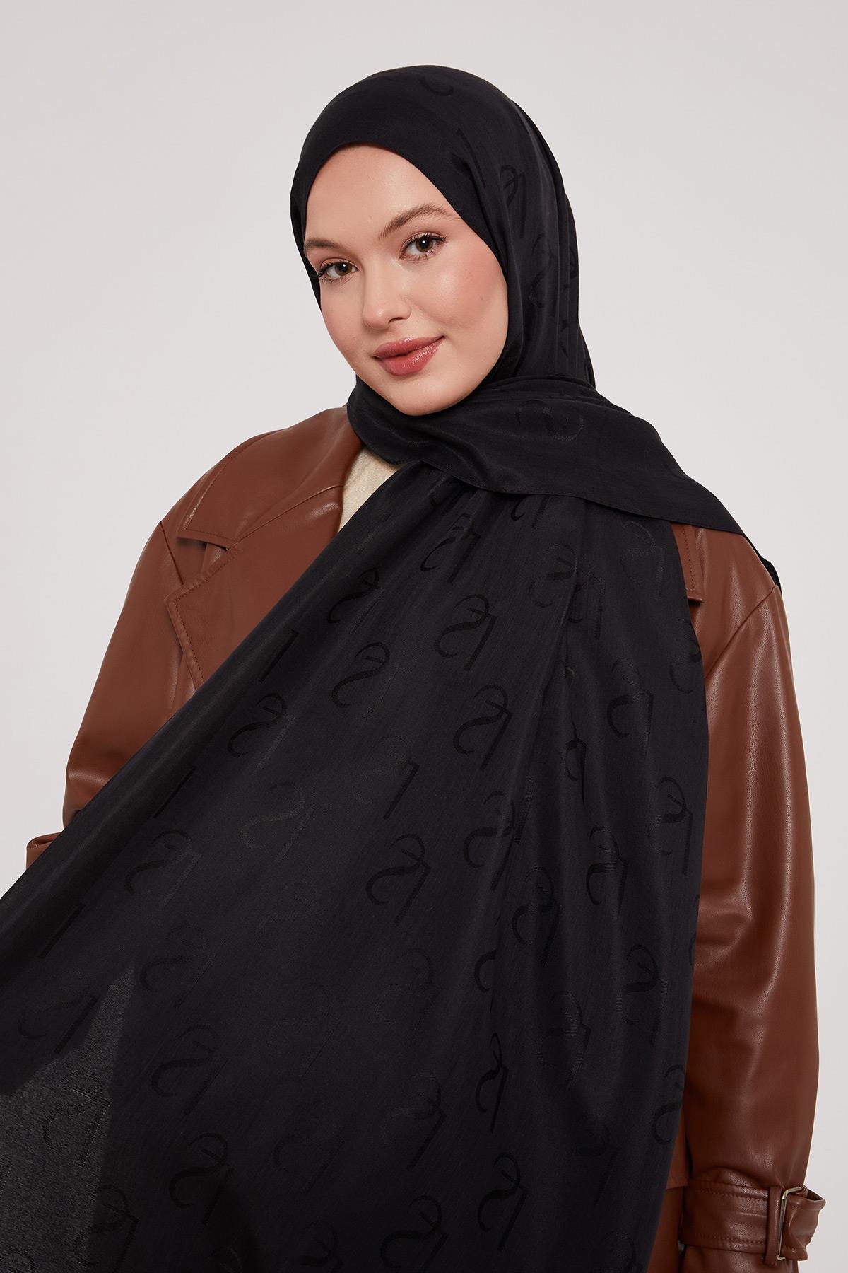 Lyocell Naia Jakarlı Şal - 27