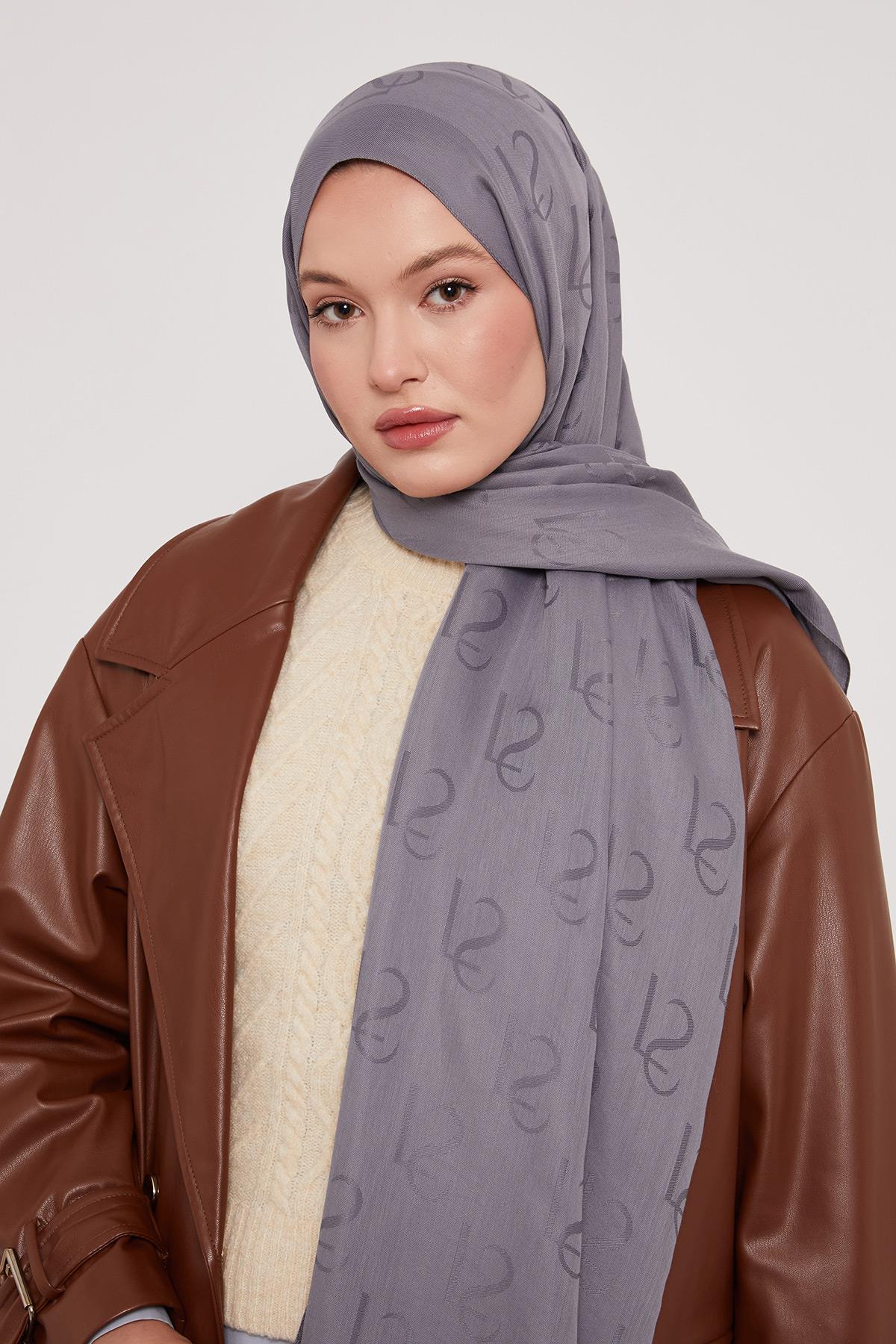 Lyocell Naia Jakarlı Şal - 19