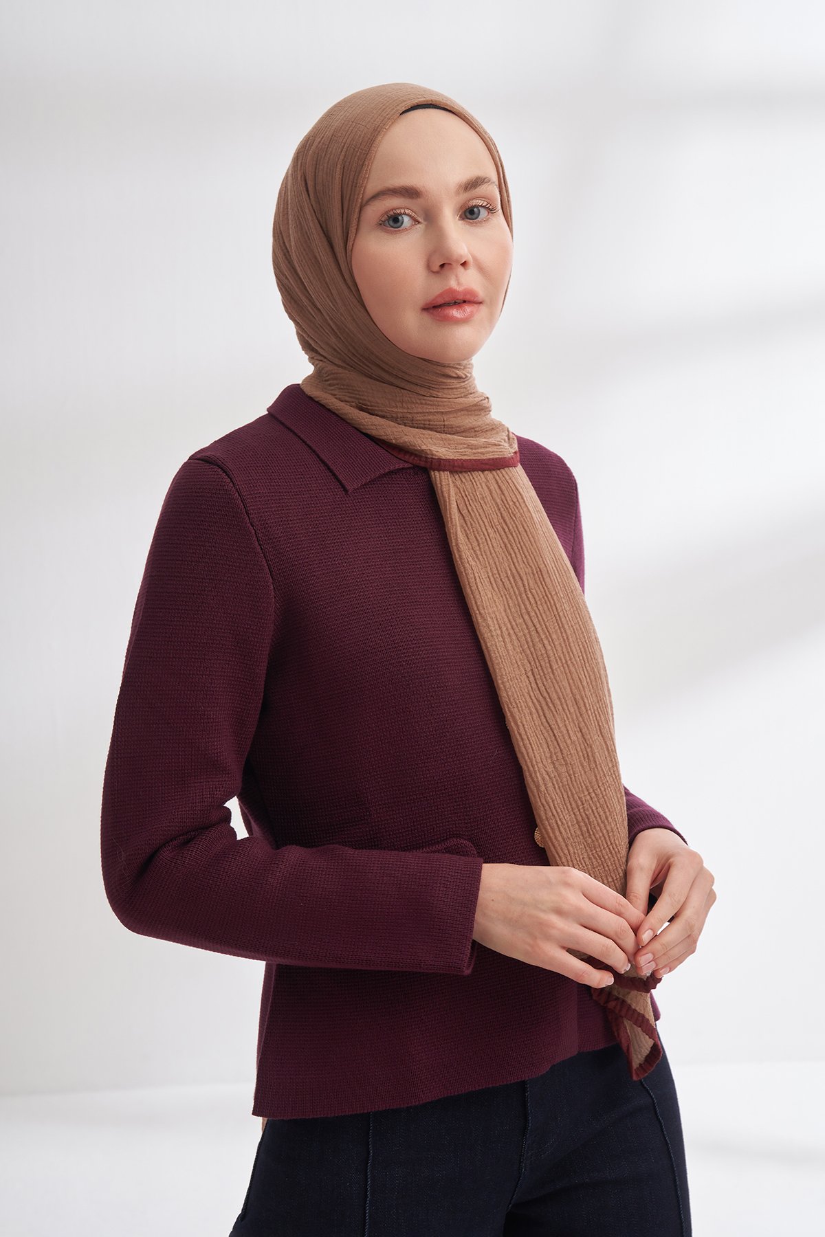 Müslin Biyeli Şal - 124