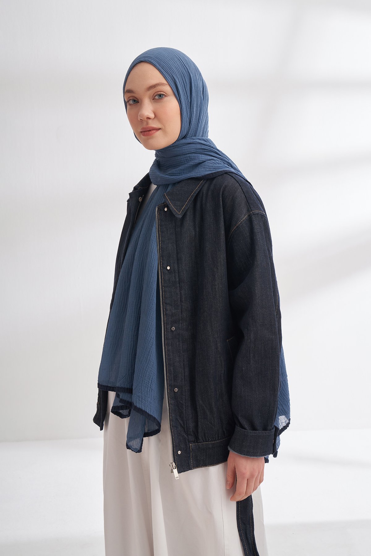 Müslin Biyeli Şal - 49