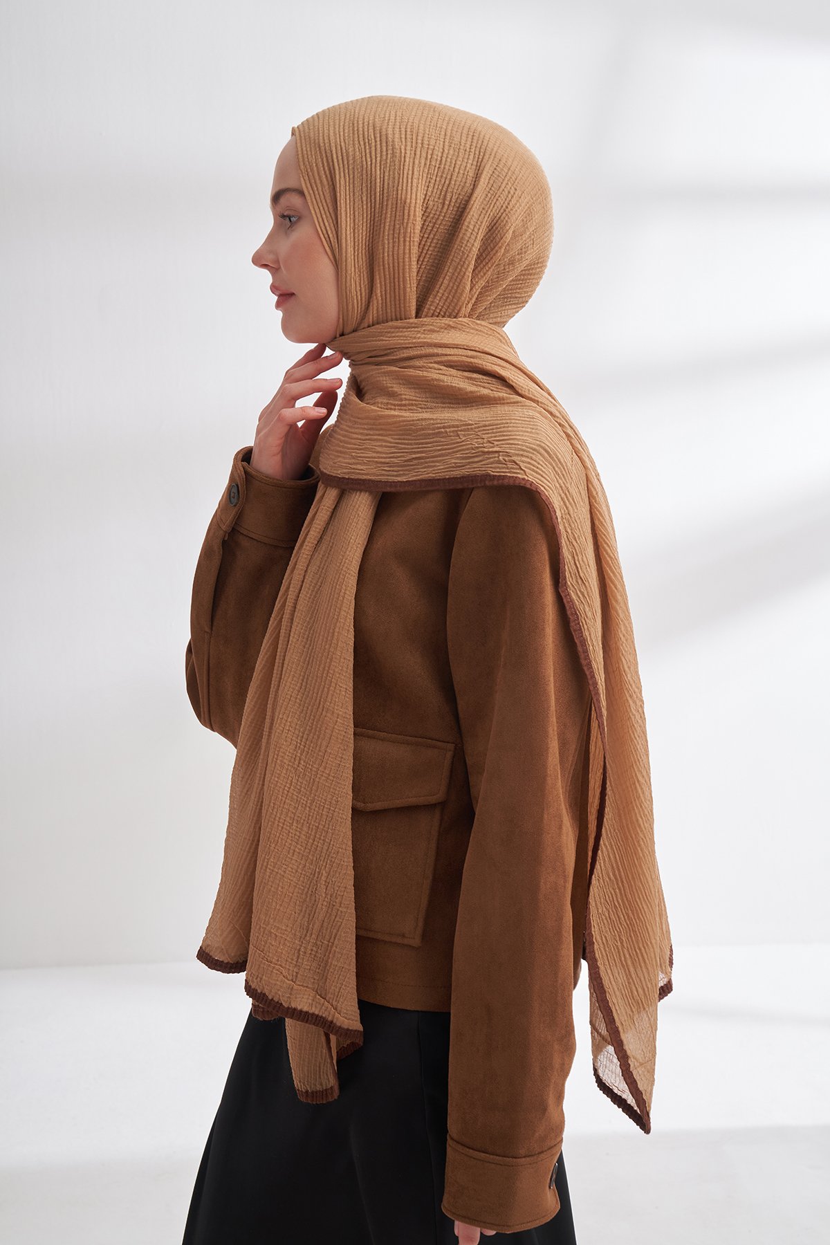 Müslin Biyeli Şal - 52