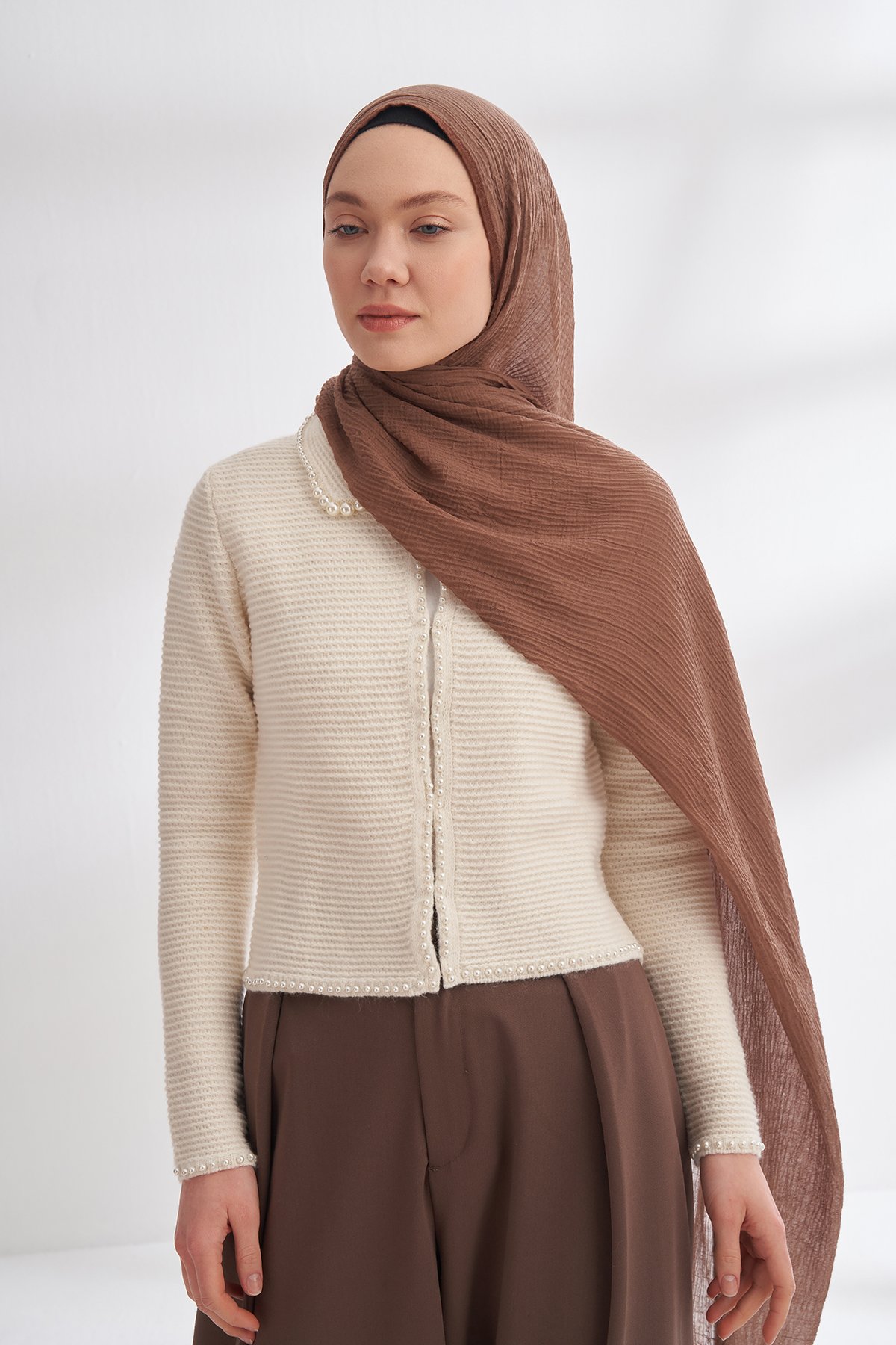 Müslin Biyeli Şal - 61