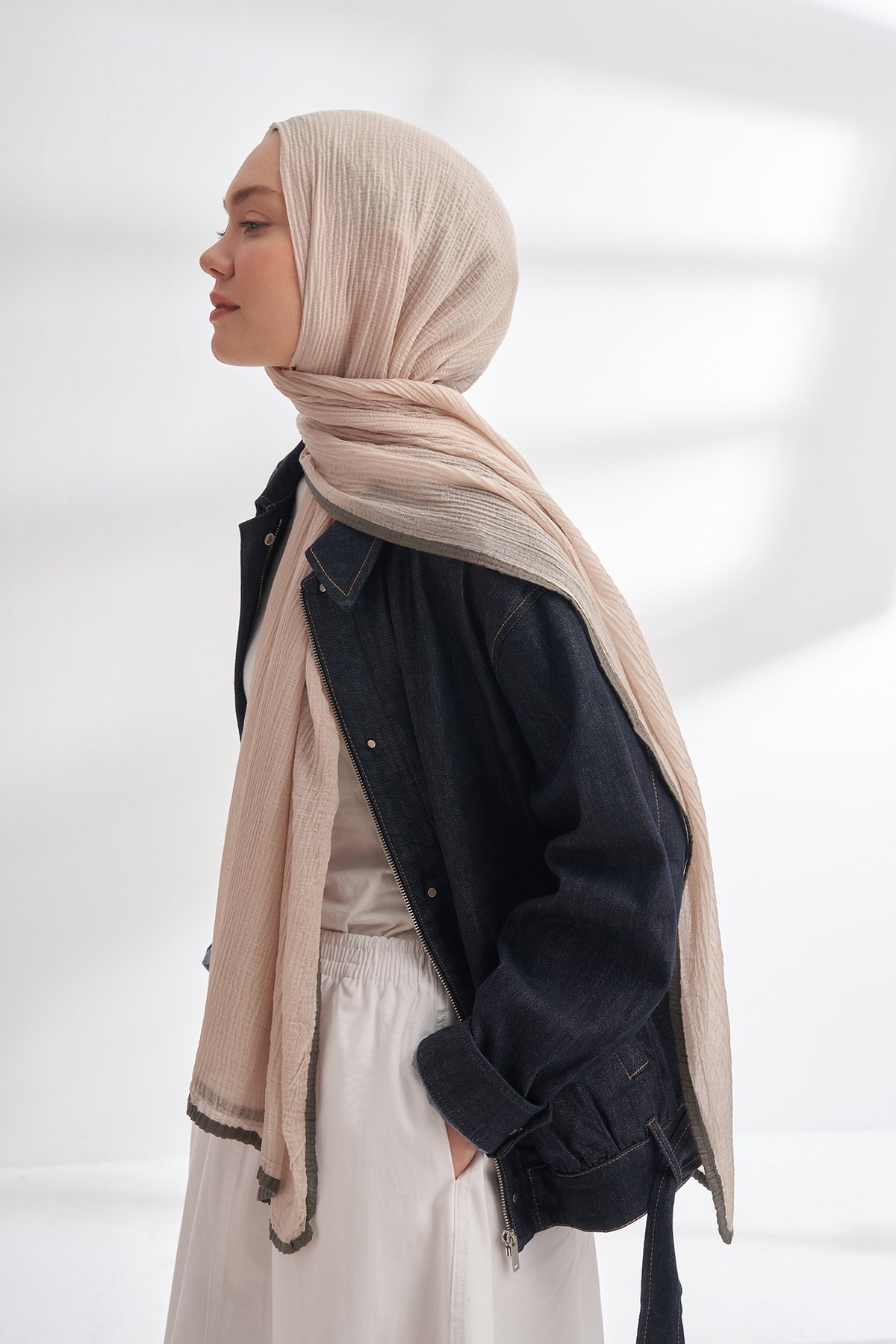 Müslin Biyeli Şal - 114