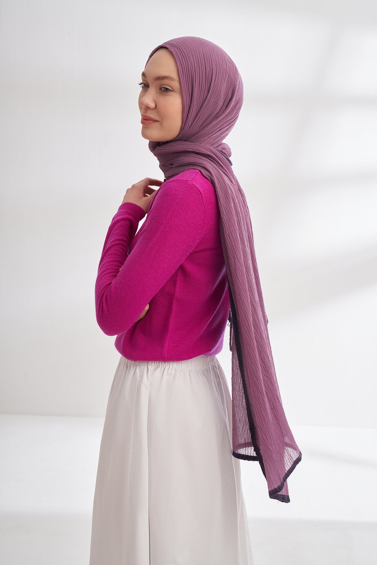 Müslin Biyeli Şal - 99