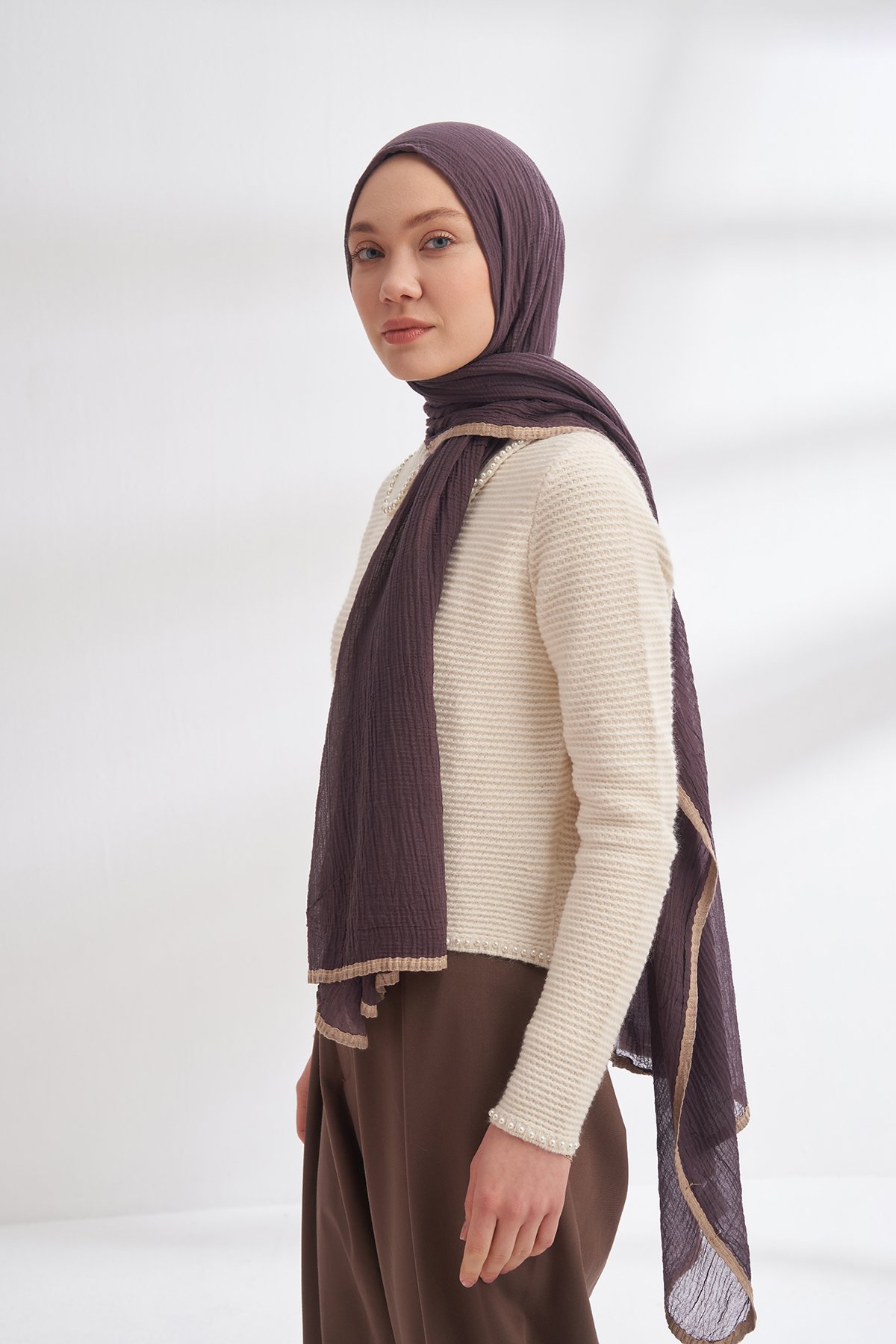 Müslin Biyeli Şal - 66