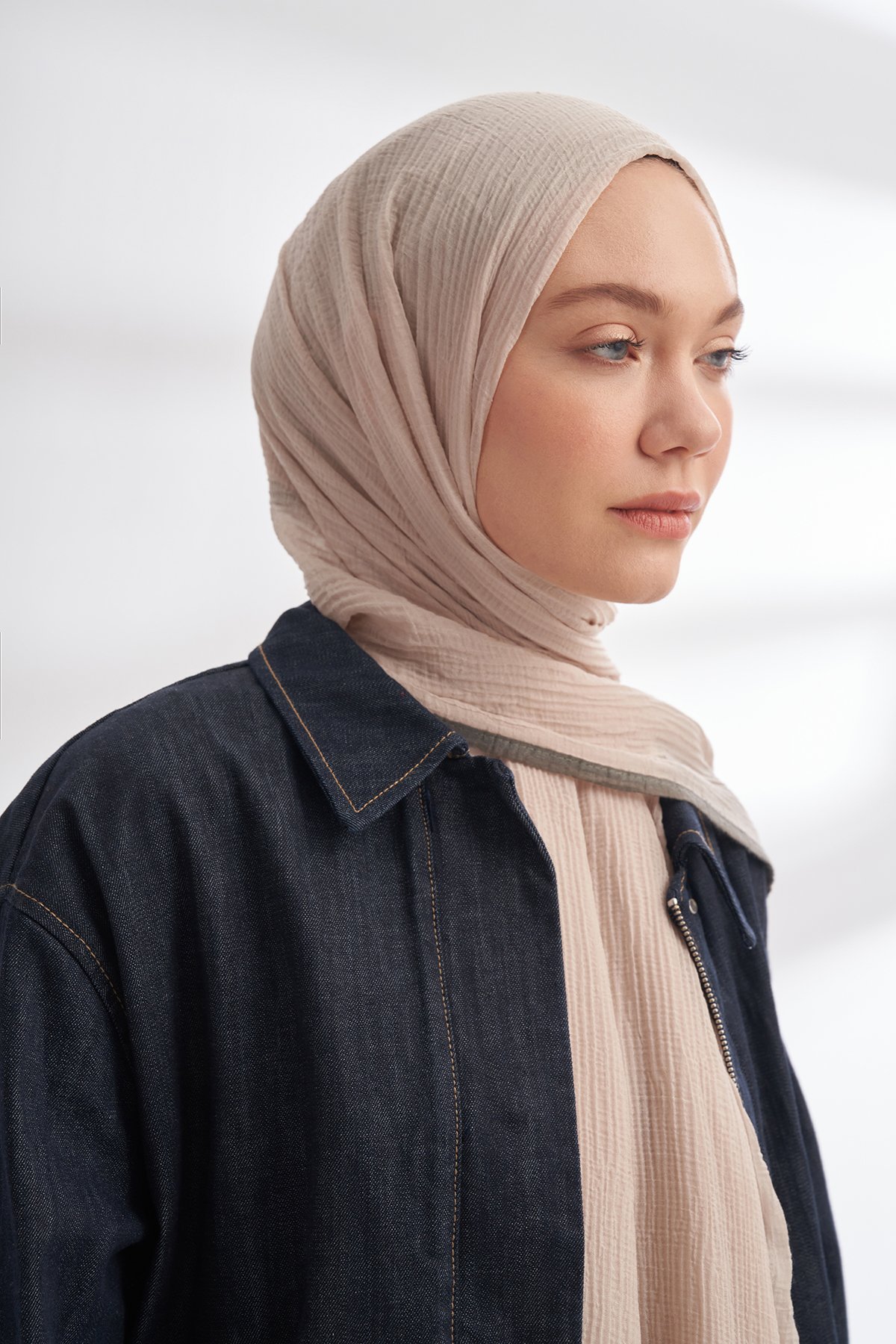 Müslin Biyeli Şal - 115