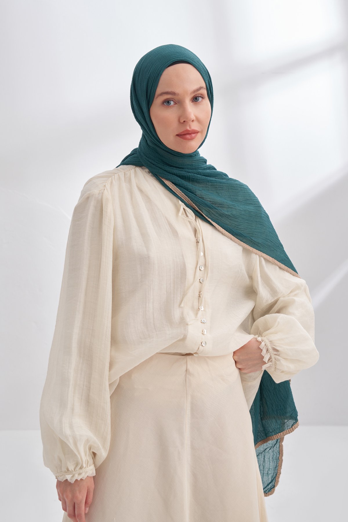 Müslin Biyeli Şal - 17