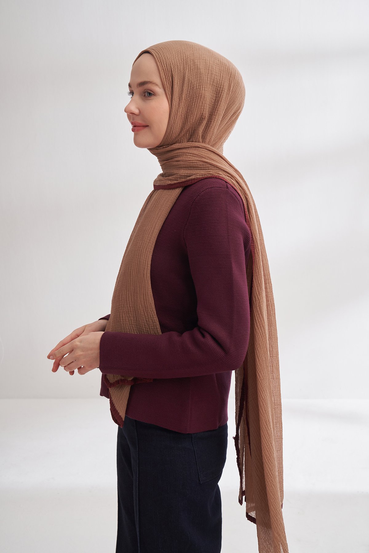 Müslin Biyeli Şal - 125