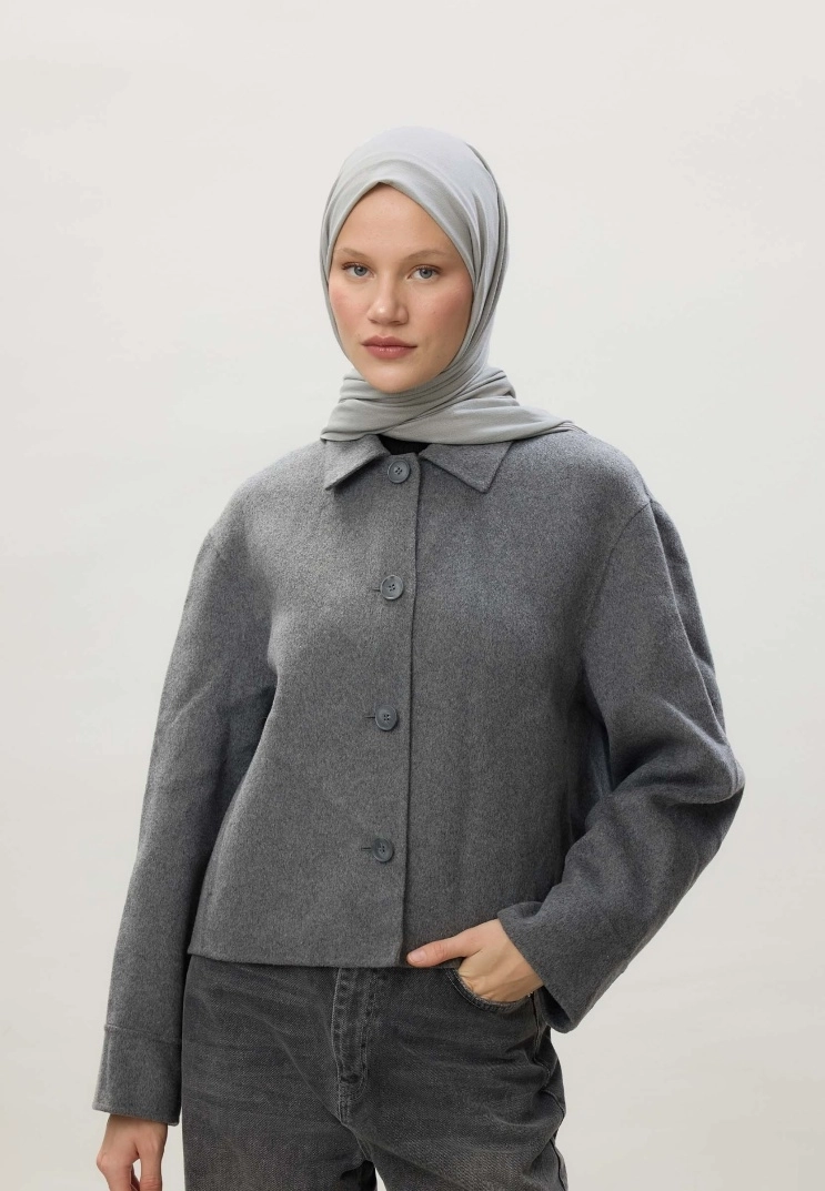 Kod Dikişli Penye Şal - 47