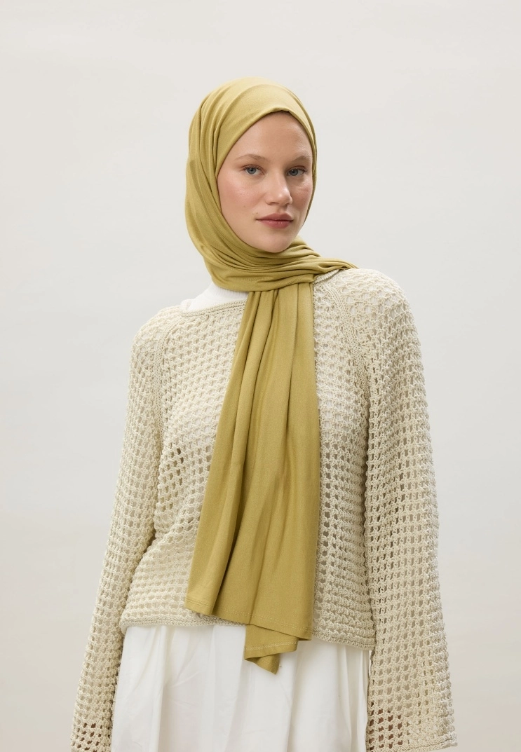 Kod Dikişli Penye Şal - 24