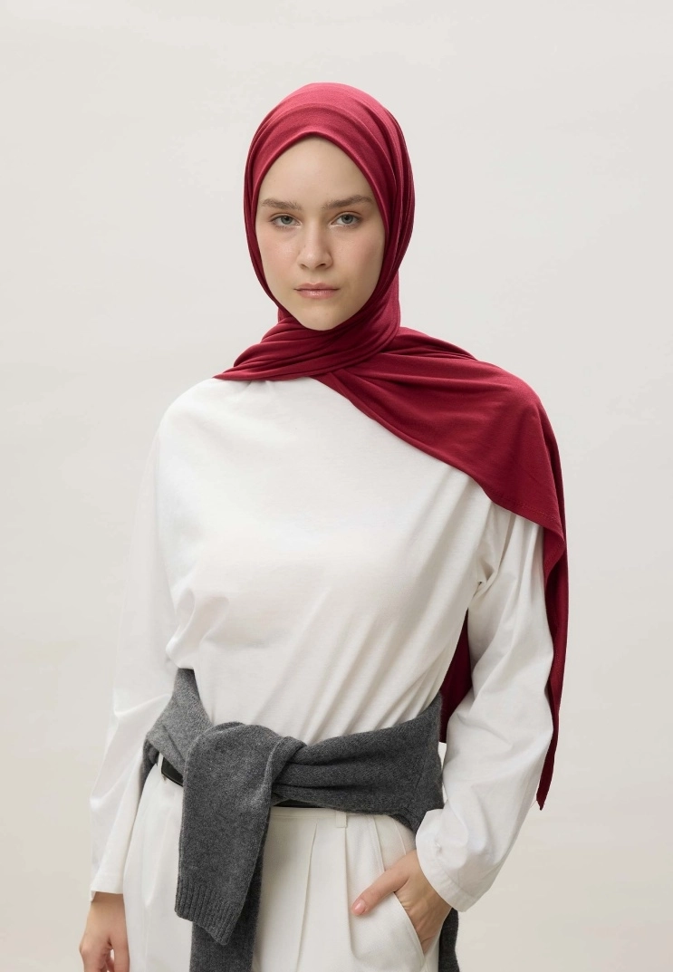 Kod Dikişli Penye Şal - 141