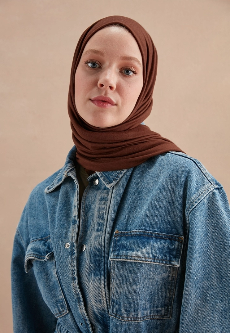 Kod Dikişli Penye Şal - 92