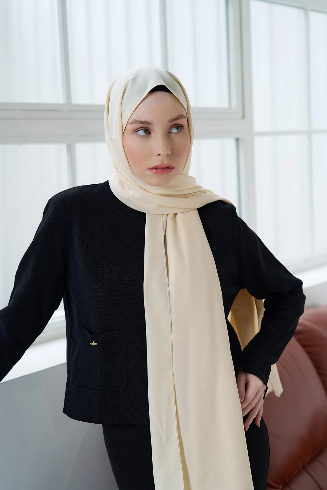 Medine İpeği Eşarp - 14