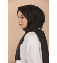 Hint İpek Dama Şal - 2