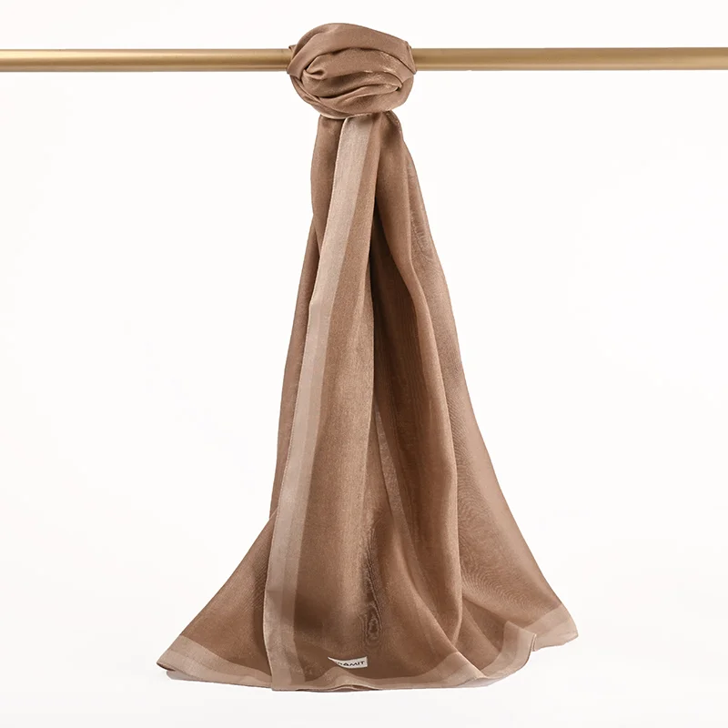 Çizgili Kehribar Şal - 15