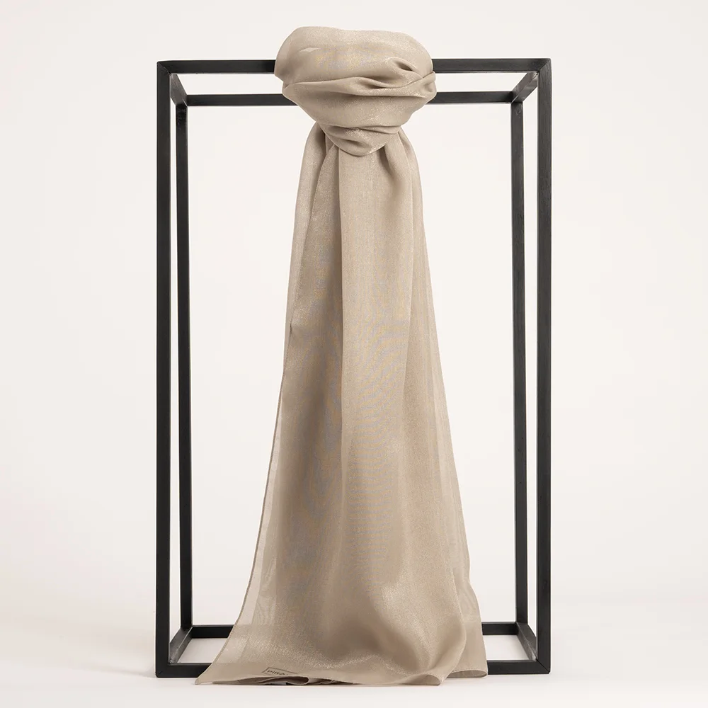 Düz Kehribar Şal - 21