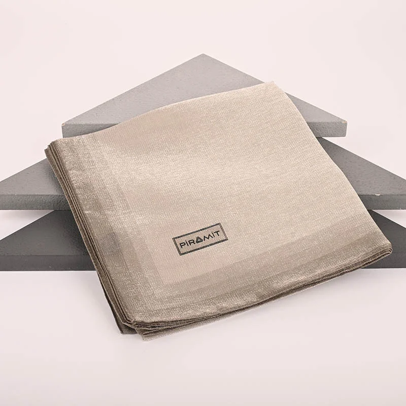 Çizgili Kehribar Eşarp - 17