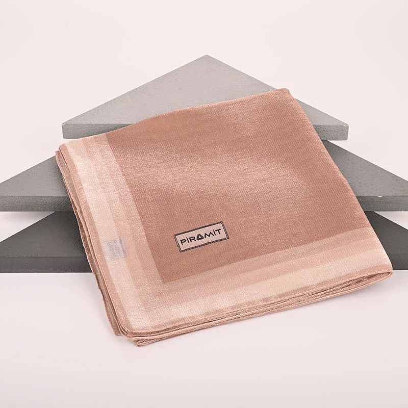 Çizgili Kehribar Eşarp - 9