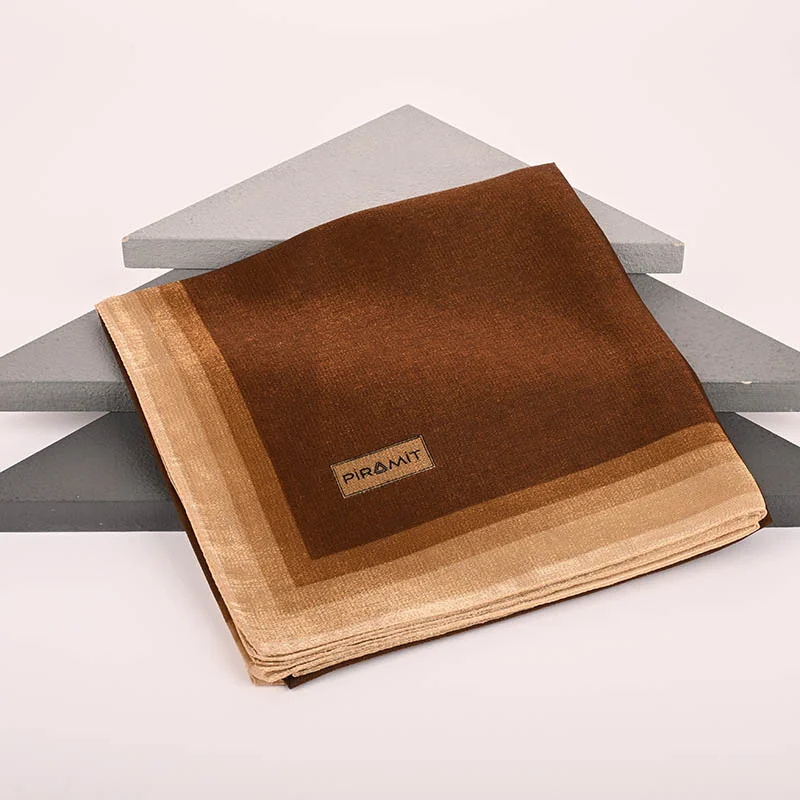 Çizgili Kehribar Eşarp - 4