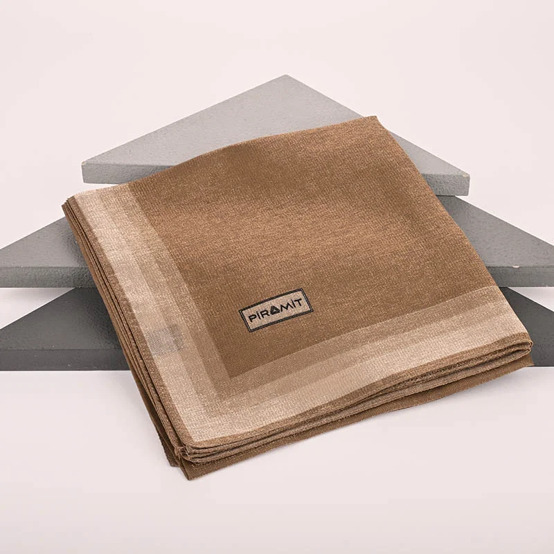 Çizgili Kehribar Eşarp - 6