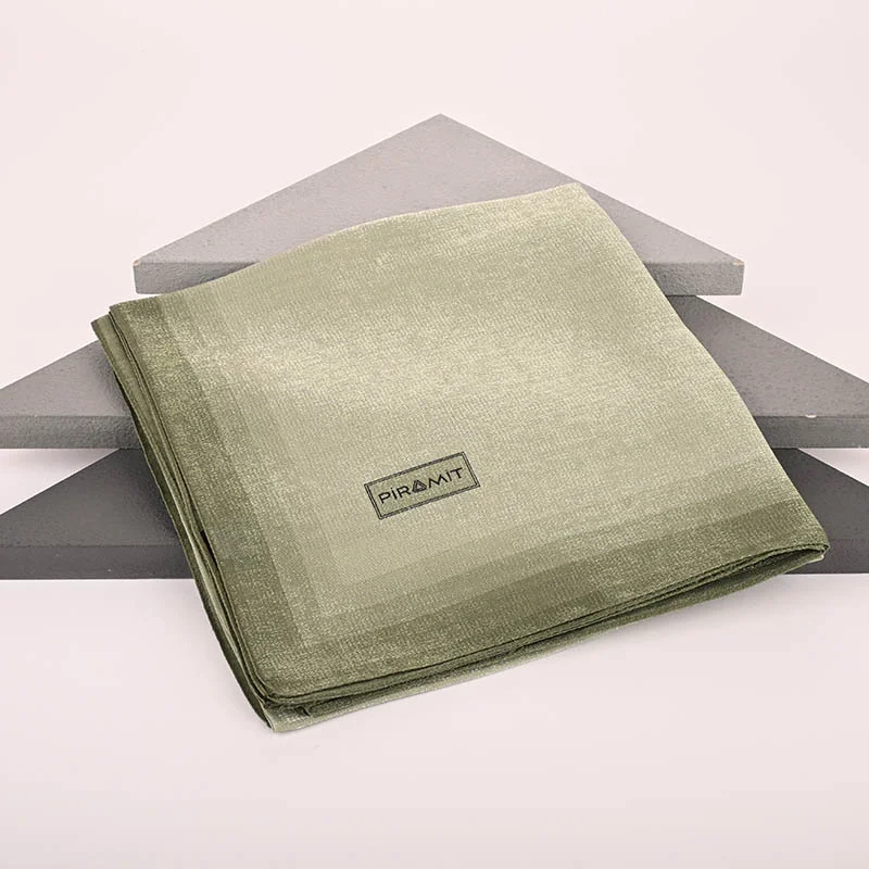 Çizgili Kehribar Eşarp - 12