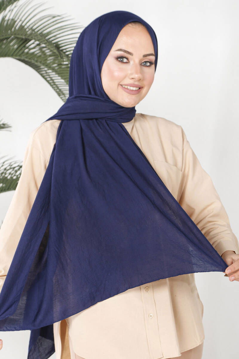 Lacivert Amor Şal - 1